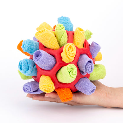 Pet Snuffling Ball Toy